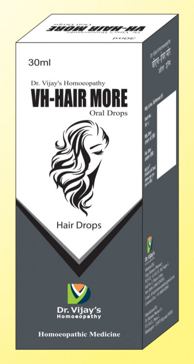 Dr Vijay's Homoeopathy VH-Hairmore [Internal] Drops (30 ml)