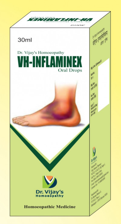 Dr Vijay's Homoeopathy VH-Inflaminex Drops (30 ml)