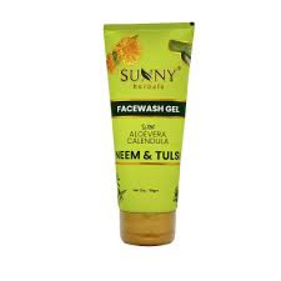 Sunny Herbals Face Wash Gel (With Neem & Tulsi)