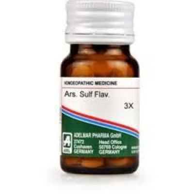 Arsenic Sulphuratum Flavum 3X