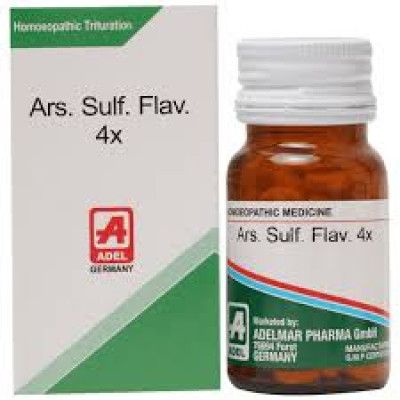 Arsenic Sulphuratum Flavum 4X