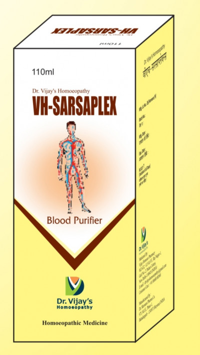 Dr Vijay's Homoeopathy VH-Sarsaplex Syrup (110 ml)