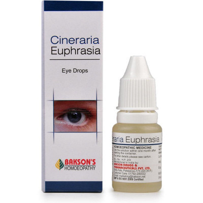 Bakson's Cineraria Euphrasia Eye Drops (10ml)