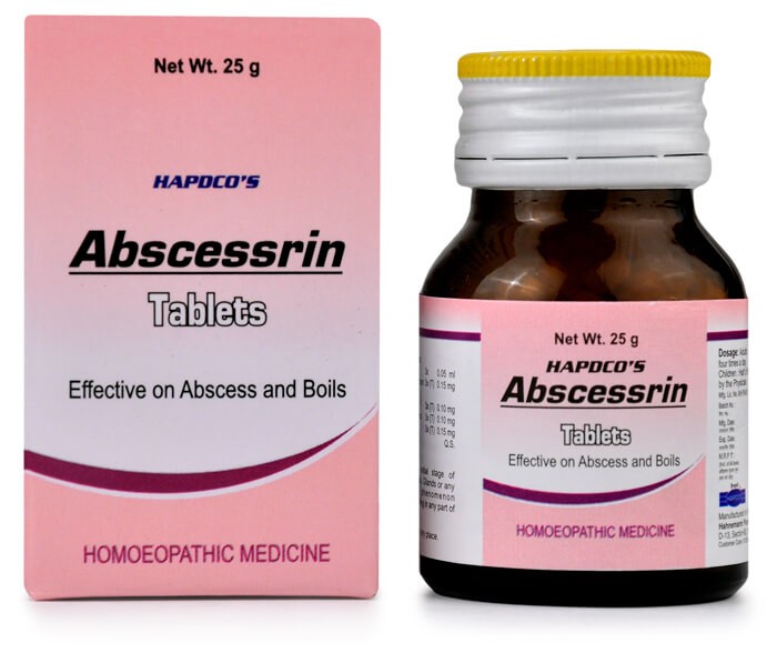 Hapdco Abscessrin Tablets (20 gm)
