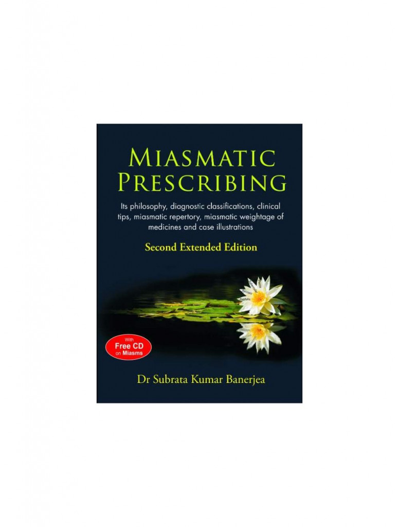  MIASMATIC PRESCRIBING (With Online Link)