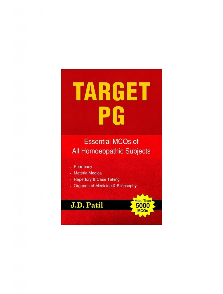  Target PG By J D PATIL