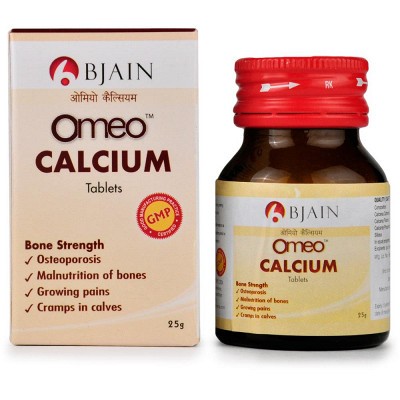 B Jain Omeo Calcium Tablets (25 gm)