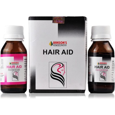 Bakson's Hair Aid Drops (Twin Pack) (60 ml)