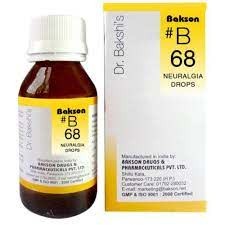 Bakson's B68 Neuralgia Drops (30ml)
