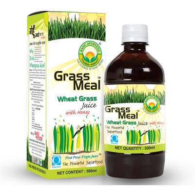 Basic Ayurveda Grass Meal (Wheat Grass) Juice With Honey (500ml)