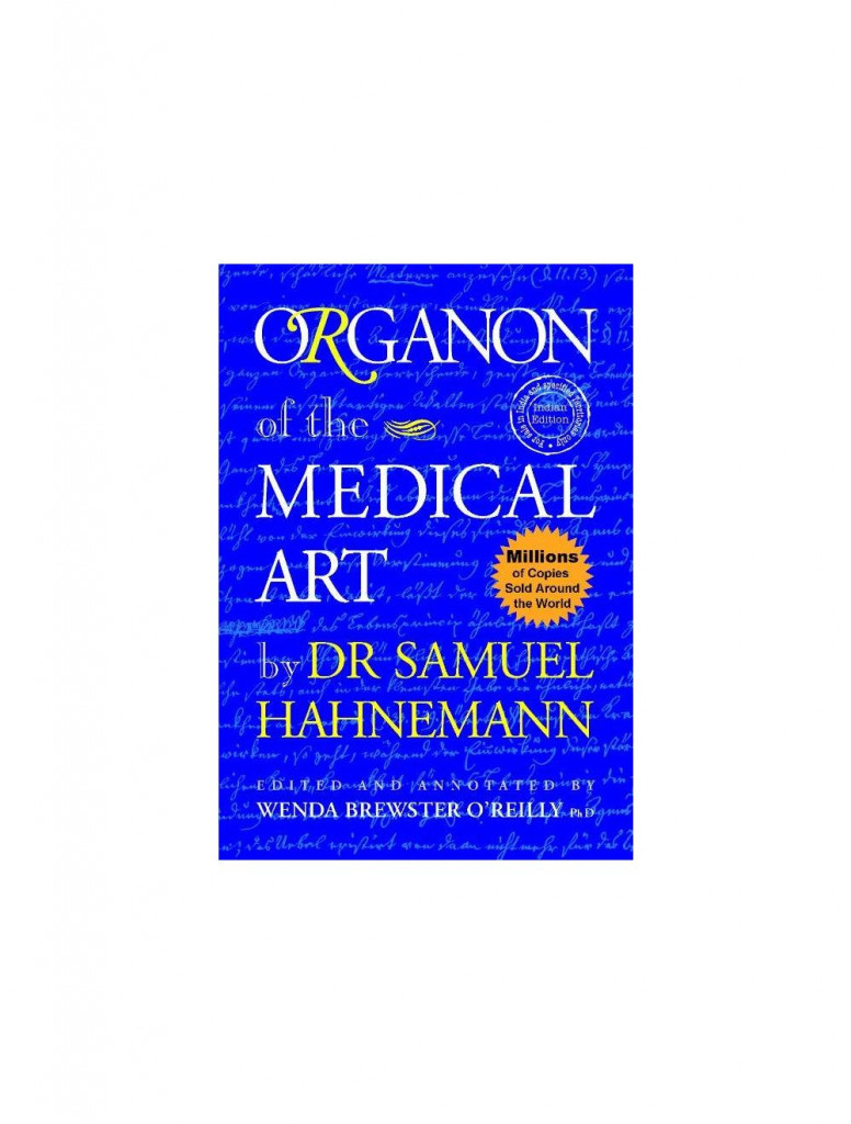  Organon Of The Medical Art