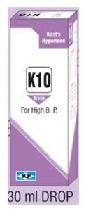 Kent Pharmaceuticals K10 (High B.P.) Drops (30 ml)
