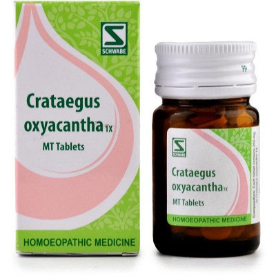 Willmar Schwabe India Crataegus Oxyacantha 1x Tablets (20 gm)