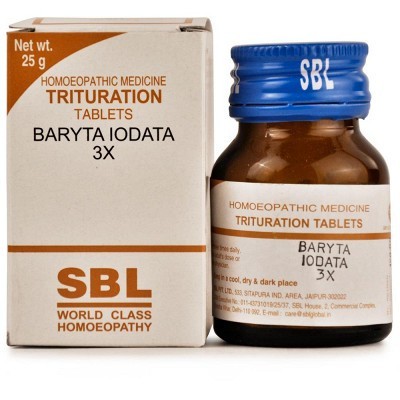 SBL Baryta Iodatum 3X (25 gm)