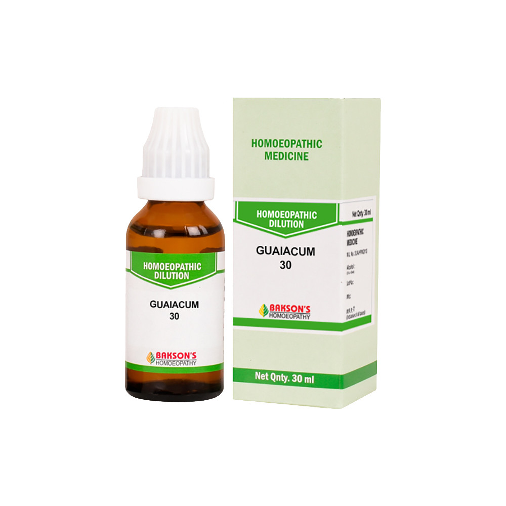 Bakson's Guaiacum30 CH (30 ml)