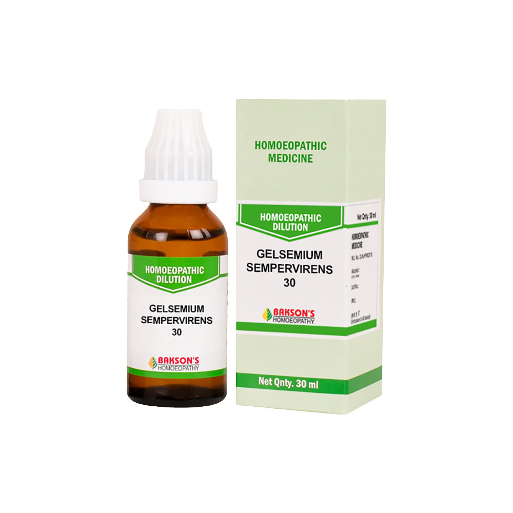 Bakson's Gelsemium Sempervirens30 CH (30 ml)