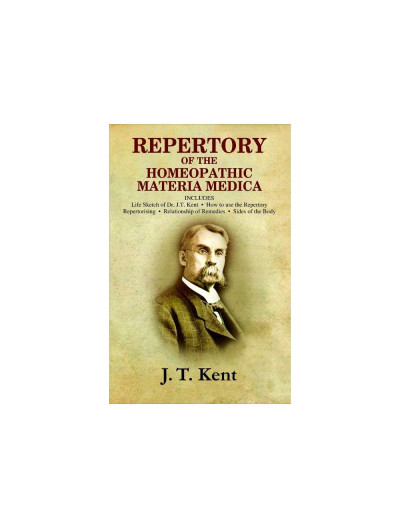  Repertory of the Homoeopathic Materia medica with a word & thumb index-Medium Size By JAMES TYLER KENT 